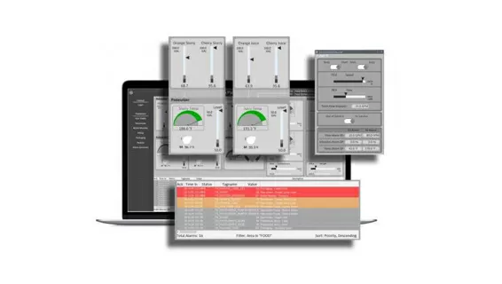 A GE Digital iFIX HMI Scada illusztráció